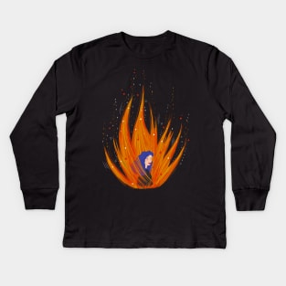 Burn Kids Long Sleeve T-Shirt